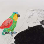 DAVID HOCKNEY, Waiting at York, 180, 2010