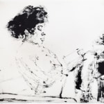 AVIGDOR ARIKHA, Eugene Istomin Playing the Piano at the Theatre des Champs-Elysees, 1972