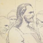 MIHÁLY VON MUNKÁCSY, Nude / Sketch for the Portrait of Franz Liszt, circa 1890