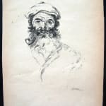 HERMANN STRUCK, Portrait of Lesser Ury / Bildnis Lesser Ury, ca. 1920
