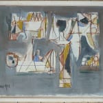 AVSHALOM OKASHI, Sacrifice of Isaac, 1957