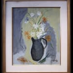 MANE KATZ, Flowers, ca. 1950's