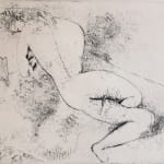 MARC CHAGALL, When Abdullah got the Net Ashore…, from: Four Tales from the Arabian Nights, 1948
