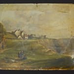 UNKNOWN ARTIST, View of a town on the coast