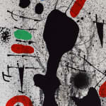 JOAN MIRÓ, Dog and Bird | Gos i ocell, 1979
