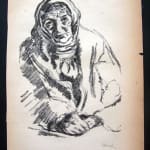 HERMANN STRUCK, Portrait of Lesser Ury / Bildnis Lesser Ury, ca. 1920