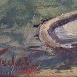ADOLPHE FEDER, Village Landscape with Carriage, ca. 1930