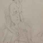 JULES PASCIN, Nude Sitting on a Chair, 921