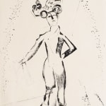 MARC CHAGALL, When Abdullah got the Net Ashore…, from: Four Tales from the Arabian Nights, 1948
