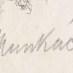 MIHÁLY VON MUNKÁCSY, Nude / Sketch for the Portrait of Franz Liszt, circa 1890