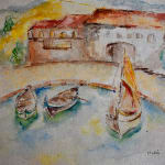 MELA MUTER, Port in Saint Tropez, 1920