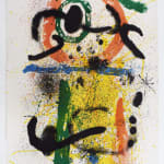 JOAN MIRÓ, Cave Paintings VI | Rupestres VI, 1979