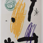 JOAN MIRÓ, Figure with Arrow | Personnage à la flèche noire, 1977