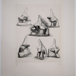 HENRY MOORE, Woman's Head, 1981