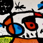 JOAN MIRÓ, Figure with Arrow | Personnage à la flèche noire, 1977