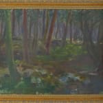 CONSTANTIN KOUSNETSOFF, Forest Clearing and Sunset, ca. 1899