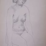 LEOPOLD SURVAGE, Nude Woman on her Knees, ca. 1920