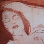 JACOB GILDOR, Woman in a Bar, ca. 1980