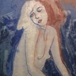 JACOB GILDOR, Woman in a Bar, ca. 1980