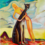 Cecilia Granara, Recharging with Cat, 2024