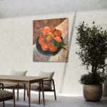 Jess Cochrane, Bowl of Citrus on a Balcony Ledge, 2024