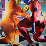 Georgia Dymock, Figures Holding Hands, 2024