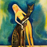 Cecilia Granara, Recharging with Cat, 2024