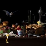 banquet still life photograph New York artist Paulette Tavormina buy here Gilman Contemporary Sun Valley art gallery ID