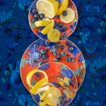 Buy JP Terlizzi photograph Wegdewood Golden Parrot with Blueberry Lemons