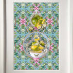 Wedgewood Menagerie with lemon lime buy JP Terlizzi framed prints