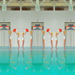 Swimming pool series Slovakian Photographer Maria Svarbova buy original prints here Gilman Contemporary Sun Valley art gallery