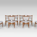 Finn Juhl, Set of eight chairs, 1947