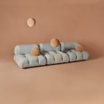Sofa, C&B Ivory Bouclé Camaleonda Sofa