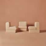Sofa, C&B Ivory Bouclé Camaleonda Sofa