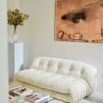 Sofa, C&B Ivory Bouclé Camaleonda Sofa