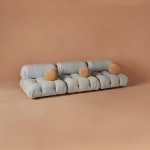 Sofa, C&B Ivory Bouclé Camaleonda Sofa