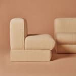 Sofa, C&B Ivory Bouclé Camaleonda Sofa