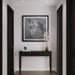 ATAJAN HEMRAYEV, Stallion, 111x111cm, 2025