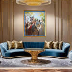 DMITRY LUCHANOV, A pair, 113x132cm, 2019