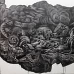Abraham González Pacheco, Paisaje con matamoscas, 2023