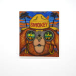 painting of smokey the bear by hunter harvey
