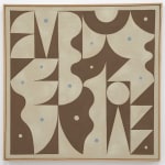 abstract geometric wood piece