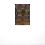 abstract painting of a mythical being