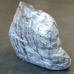 photo of a silver rock