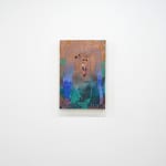 abstract painting of a monkey