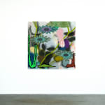 abstract painting of flowers