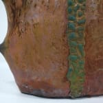 ceramic vase with natural colors