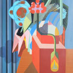 Julian Opie, Paris Sprinters - Nethaneel, Daniel, Kesi, Sam, 2024