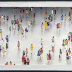 Julian Opie, Paris Sprinters - Nethaneel, Daniel, Kesi, Sam, 2024