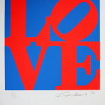 Robert Indiana, Hope (Gold, Blue, Turquoise, Pink, Purple), 2012